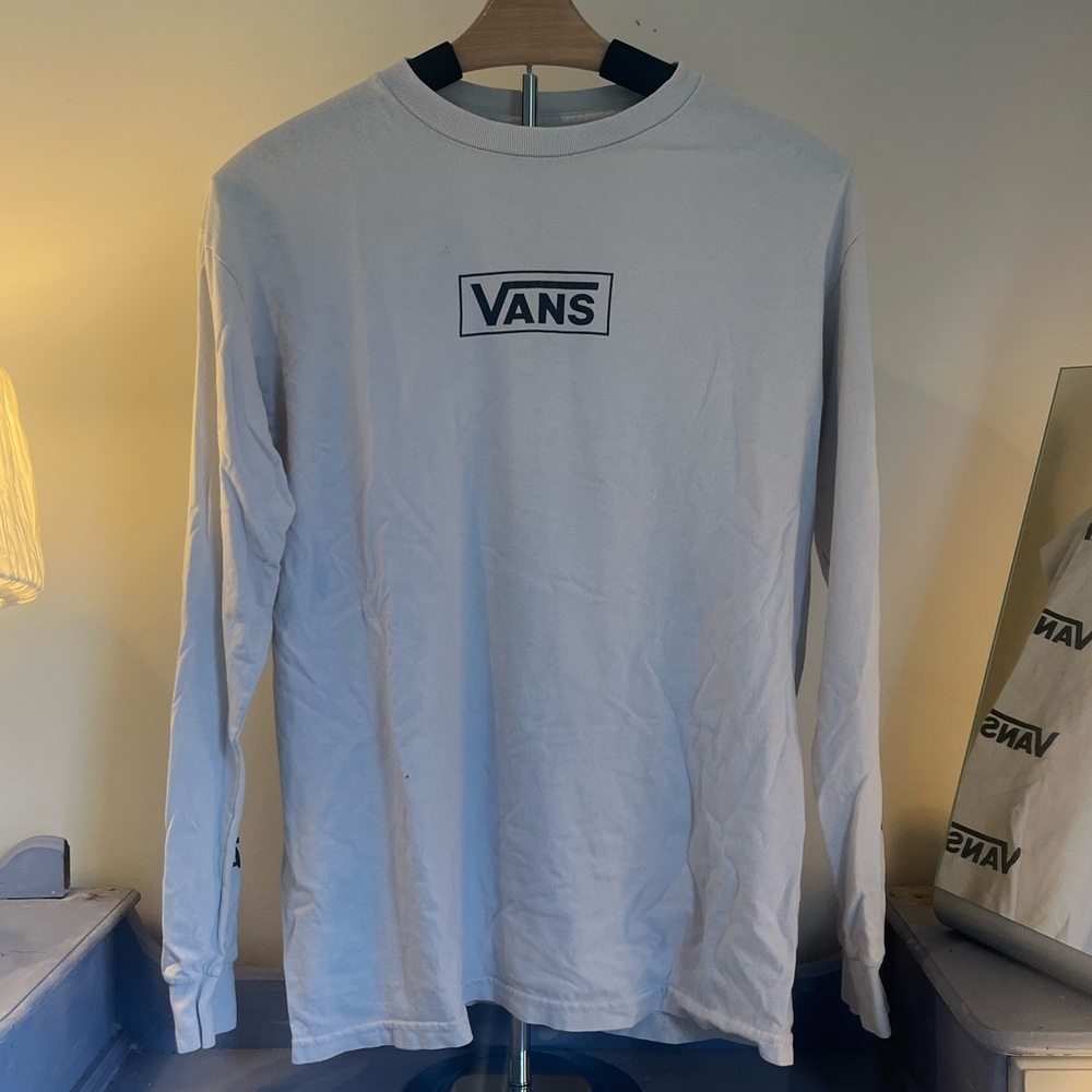 Medium Vans Men’s Classic White Long Sleeve Tee